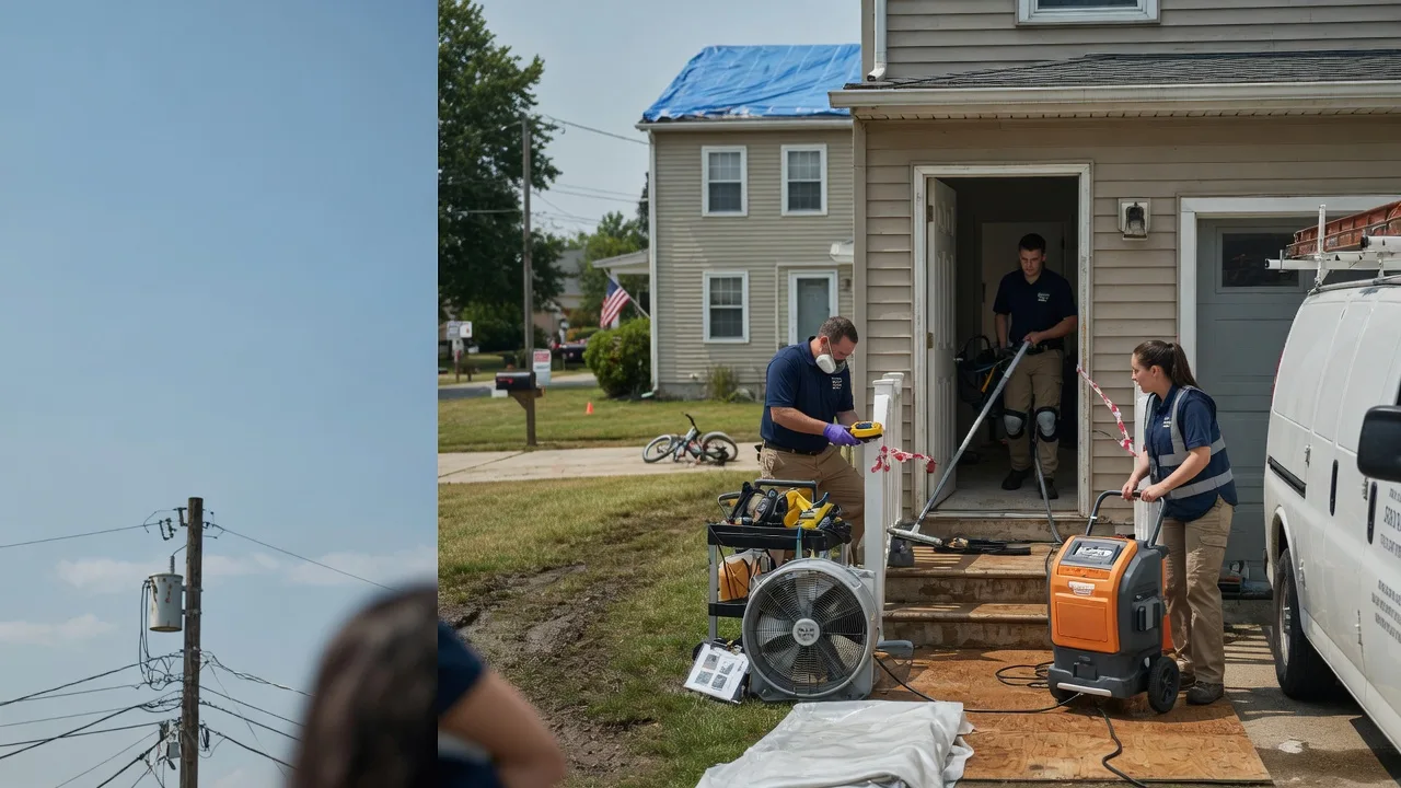 Water Damage Repair in Webster, WI near me